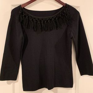 Gorgeous black long sleeve top!